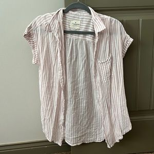button up striped shirt